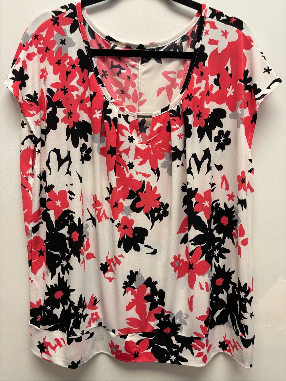 4 for $25 🌺 George Plus Floral Short Sleeve Top 3X 🌺